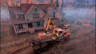 24H SnowRunner HMD #14 Michigan Drummond Island (Hard Mode Difficile)