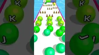 A-Z Run Android game play No APK + MOD Boll Run 🔵🔴🟣🟢 No Copyright My channel subscribe New Game Mama