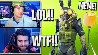 Streamers React To *NEW* Moth Skin 'MOTHMANDO' - Fortnite