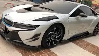 BMW i8 Installed BZK Carbon Fiber Aero Full Bodykit Kit BZK Carbon Fiber Aero Full Bodykit Kit