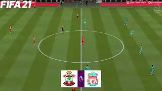FIFA 21 | Southampton vs Liverpool - Premier League 20/21 - Full Match & Gameplay