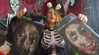 Huge Poundland Halloween Haul  Vlogoween Pumpkin Skull