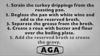 Cooking Gravy with the AGA Total Control