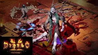 Diablo 2 Resurrected - BAAL Final Boss Fight (Necromancer)