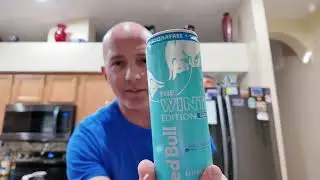 Red Bull Winter Edition Iced Vanilla Berry taste test and review!!!! WTF