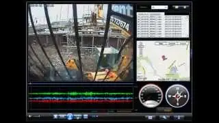A day in the life of a construction fork lift truck
