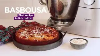 Basbousa made with Titanium Chef Baker XL