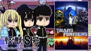 Kaiju No. 8 React to Transformers || Gacha React 