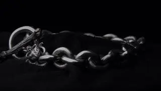 925 Sterling Silver 102 Chain of Death Bracelet