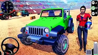 SUV 4x4 offroad jeep driving  game -  Offroad Jeep Driving Simulator Game - Android Gameplay 