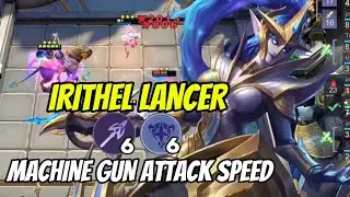 INCREDIBLE ATTK SPEED AND DAMAGE! IRITHEL LANCER ASTRO | MAGIC CHESS 2024