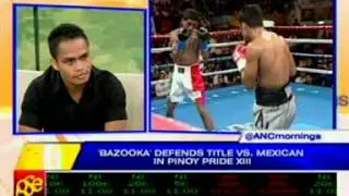 [ANC Mornings] WBO Bantamweight Champion AJ 'Bazooka' Banal on defending his title