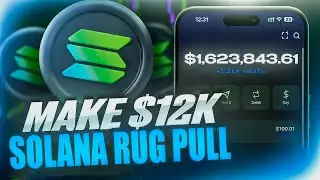 Insane Trade And Launch Meme Coin  | BEST Method: Solana Rug Pull 2025
