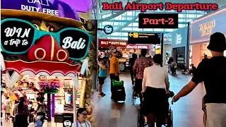 Stunning Danpansar Airport Views ✈️ | Bali Departure (Part 2) | Noor e Azal