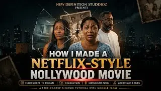 How I Made a Netflix-Style Nollywood Movie with Google Flow — Full AI Movie Tutorial 🎬