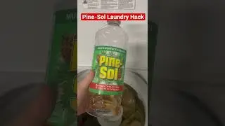 Pine-Sol Laundry Hack