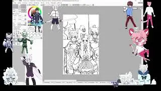 Sleepy!haji Draws~!
