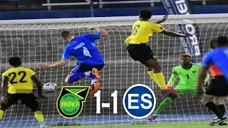 Jamaica [1] vs. El Salvador [1] FULL GAME/INGLES/60FPS -3.24.2022- WCQ2022