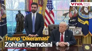 Nekat! Wali Kota Muslim Pertama News York 'Keramasi' Trump