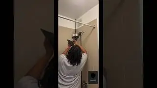 Installing my new shower head pt one✨ #lifeisbutadream #diy #tutorial #newapartments