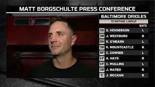 Matt Borgschulte on today&rsquo;s lineup