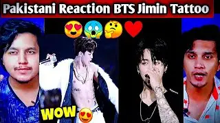 Pakistani reacts to JIMIN Shows ALL His Tattoos FOR THE FIRST TIME! 😍💜 | BTS | JIMIN | Dab Reaction