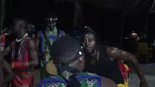 Close out Performance from Botweku Dance Troop at One Africa Resort in Elmina - Ghana Dec 2020 Tour