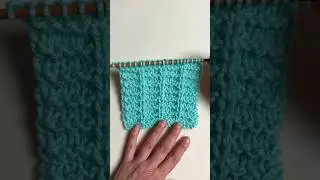Tutorial punto ai ferri facile, per cardigan sciarpe stole. Punto adatto ai principianti. Punto n 54