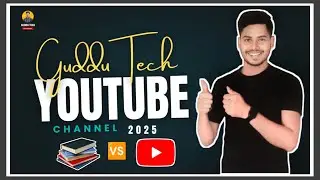Guddu Tech YouTube Channel 2025 || Manoj Dey YouTube Channel || How to make unique thumbnail 2025