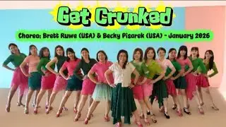 Get Crunked - Choreo:Brett Ruwe (USA) & Becky Pisarek (USA) - January 2026 