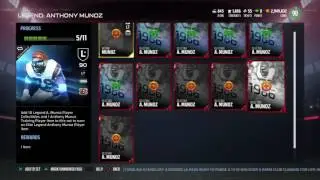 Madden NFL 17 Anthony Munoz Legend Collection MUT 17