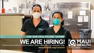 Maui Health Career Fair at Maui Memorial Medical Center