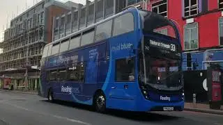Reading Buses Scania N280UD ADL Enviro400 MMC CBG 702 (YN66EZO) On Route 33 to Little Heath