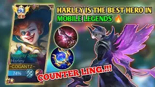 HARLEY IS THE BEST HERO IN MOBILE LEGENDS - Mobile legends #harleymobilelegend