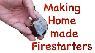 Make Homemade Fire starters 