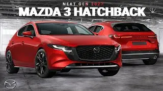 MAZDA 3 HATCHBACK 2027 Эволюция дизайна? Переработанный дизайн