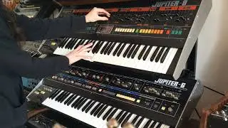 Playing the Roland Jupiter 8 at the Vintage Synthesizer Museum (Los Angeles, CA)