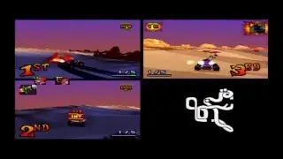 Crash Team Racing Multiplayer: Hot Air Skyway mayhem!