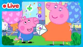 🔴 LIVE: George Pig And Baby Evie Adventures 🍼 Peppa Pig & Evie Pig Full Episodes | Kids Cartoons