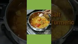 Unlock the secret of simplest way of cooking Dal asmr video#shorts