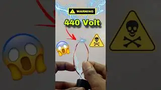 I Became an Electric Man 😱⚡️| Science Experiment | #scienceexperiment #electricman #shorts ￼