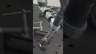 Rainbowrobotics RBW Cobot welding 5-point touch and tracking