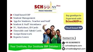 Schoolnx Pro Web Features - Institute Back Office Management