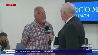 WATCH: Sean Lafferty live at the 2024 LECOM Wellness FLu-A-Thon