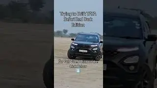 Drifting TATA Safari Red Dark Edition🔥❤️ #cars #trending #shortvideo #shorts #tata #safari #drift