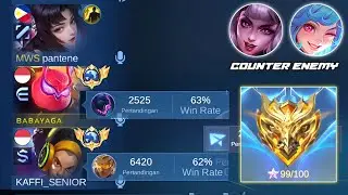 Special Day 2525 Match WR 63% 1 Bintang Menuju Immortal Kalah Lagi Atau Menang??? 