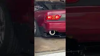2JZ S13 Anti-Lag  #2jz #2jzgte #2jzgtevvti #s13 #haltech #schassis #s13hatch #240sx #180sx #rps13