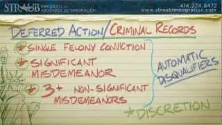 Deferred Action Update: Criminal Records