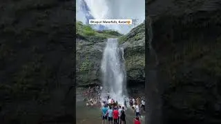 Best Waterfalls near Mumbai | Waterfall in Karjat Bhivpuri Waterfall #travel