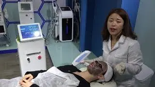 Nubway training video Q-Switched Nd-Yag laser Carbon peel &tattoo remova machine
